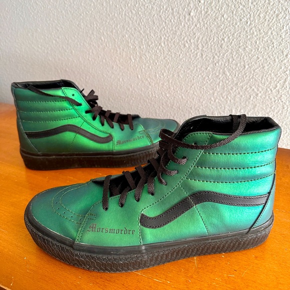 Harry Potter x Vans Sk8-Hi Platform RB 'Morsmordre Dark Arts' - Picture 1 of 6